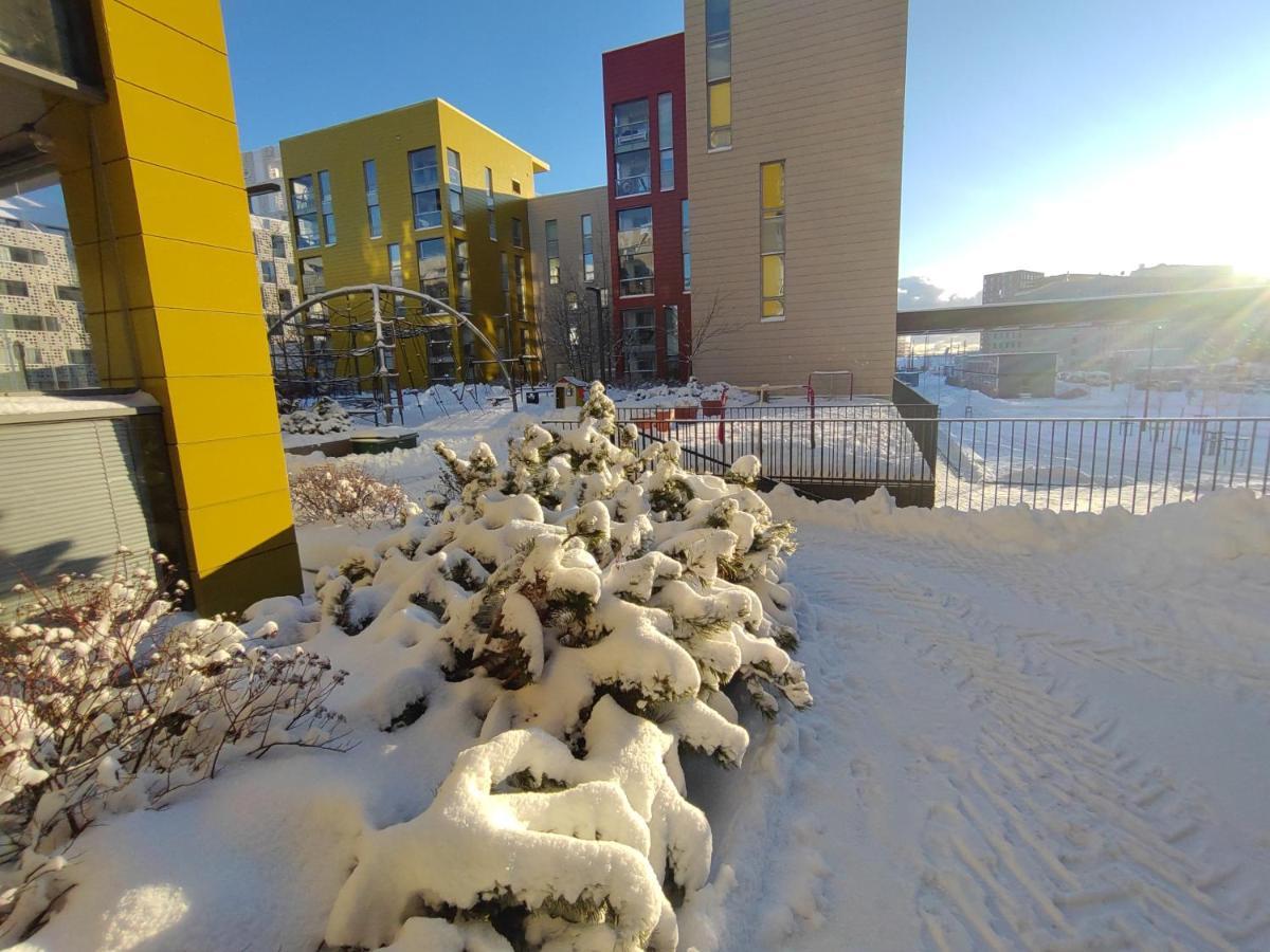 Ferienwohnung Helsinki Penthouse Near The West Harbor Exterior foto